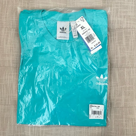 NWT Adidas Semi-Mint Rush Trefoil Cotton Short Sleeve Tee / T-Shirt Size XL - Picture 5 of 5